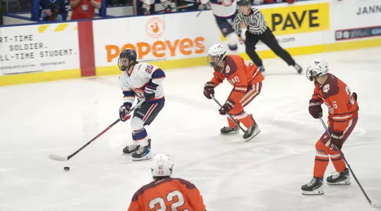 Ryan Finch drives vs. Virginia Tech