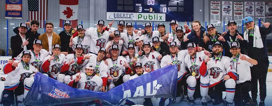 DIII men's hockey national championship portrait