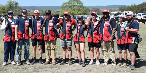 Shotgun team at ACUI National Championships in San Antonio