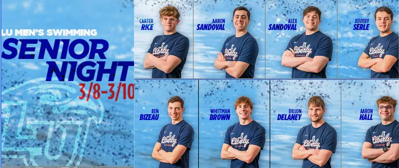 Senior men's swimmers