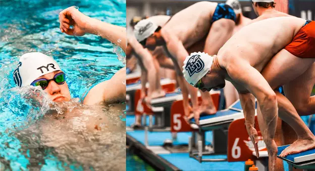 Men's swimming at CCS Nationals in Greensboro
