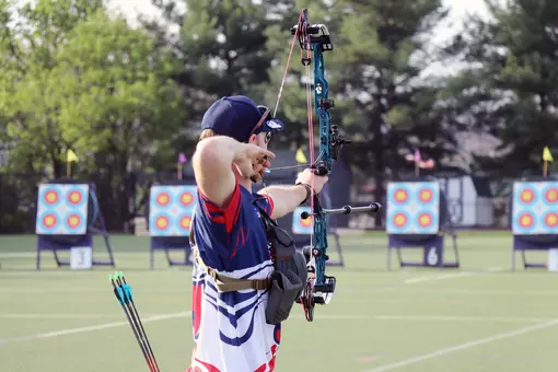 Archery Target Regionals male shooter