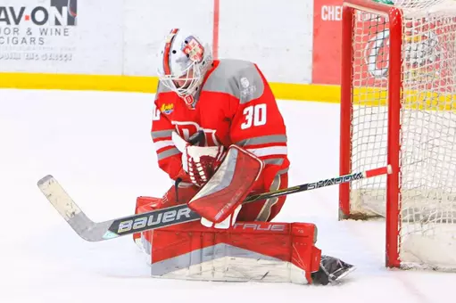 Jozef Kuchaslo saves for Drury