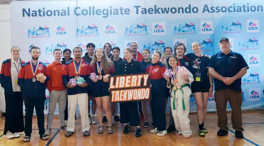 Taekwondo national tournament team photo