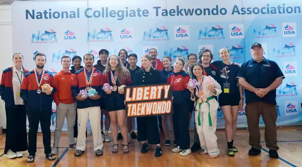 Taekwondo national tournament team photo