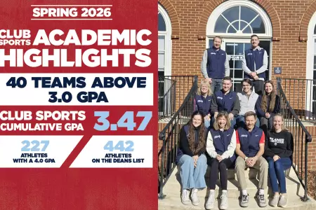Academic support staff outside its study hall