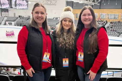 Tatiana Payne with Haley Gram and Hannah Pulley
