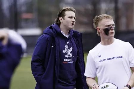 Matt Walker men's lacrosse coaching at Liberty