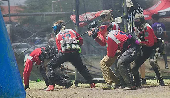 Paintball lines brush up for nationals at open tournament