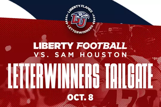 Liberty Football Letterwinner Tailgate vs. Sam Houston Oct. 8 2026