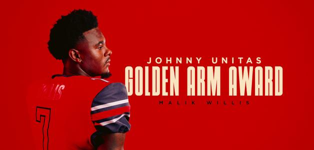 Willis Named to Johnny Unitas Golden Arm Award Watch List Image