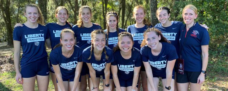 Liberty Women’s XC Earns First-Ever National Ranking at No. 24 Image