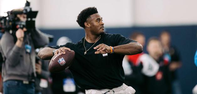 NFL Scouts and Media See Flames Shine During Pro Day Image