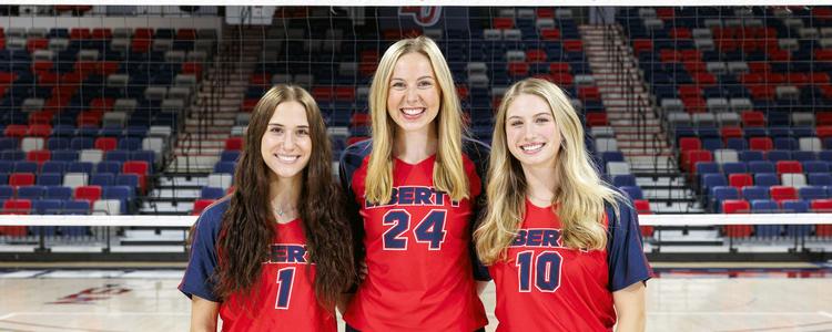 Liberty Adds 3 Transfers to Volleyball Roster Image