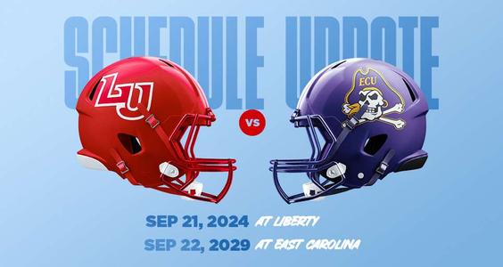 Liberty Adds East Carolina Series to Future Football Schedules Image