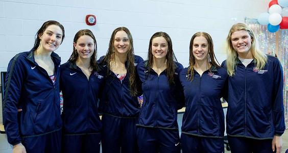 Lady Flames Earn 168-105 Senior Meet Victory Over Campbell Image