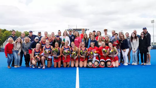 Liberty Flames Field Hockey hosts JMU on October 15th, 2023. (Photo by: Matt Reynolds)