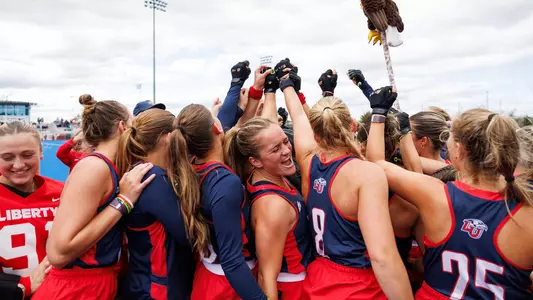 Liberty Flames Field Hockey hosts JMU on October 15th, 2023. (Photo by: Matt Reynolds)