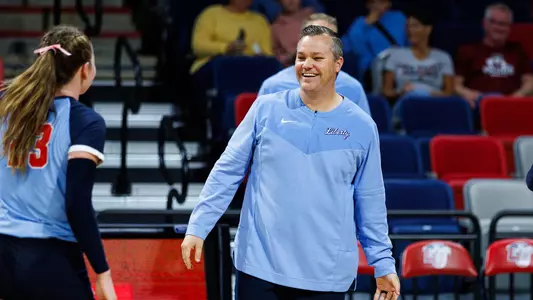 Volleyball Trevor Johnson vs. NMSU 2023