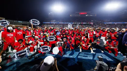 Football - CUSA Football Championship Team Photo (2023)