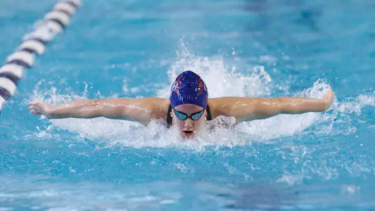 Liberty University hosts the 2023 TYR ’95 Invite in the Liberty University Natatorium on November 19, 2023. (Photo by Joel Coleman)