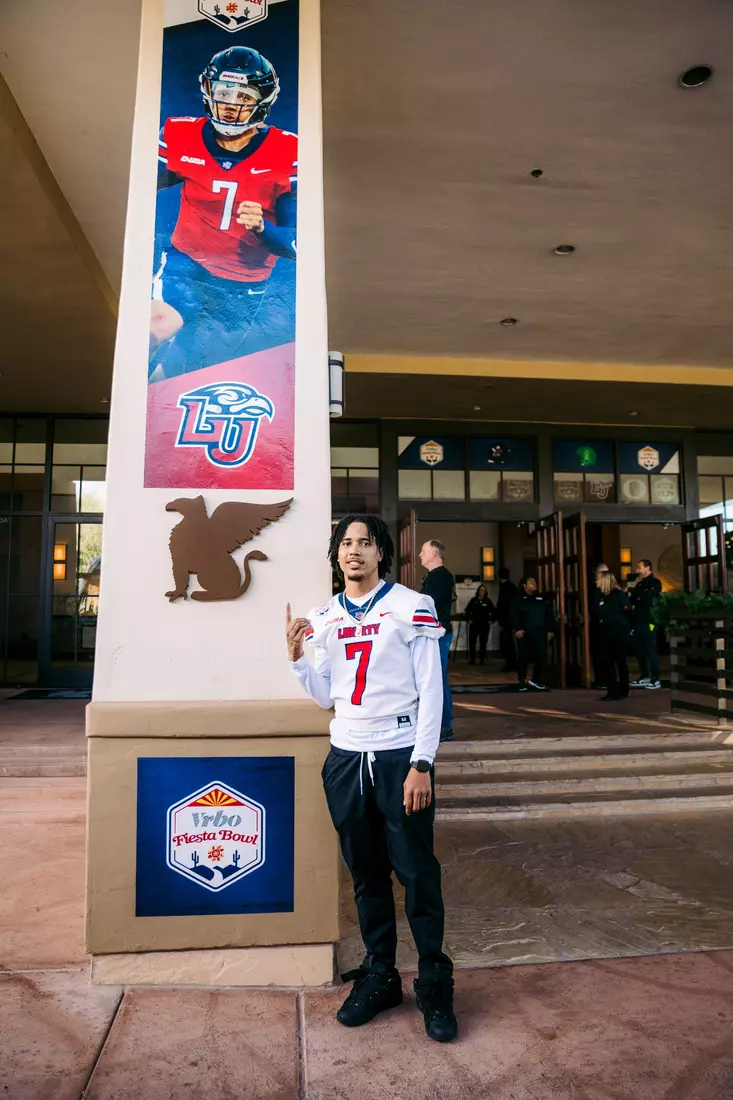 Liberty Football Pep Rally for Fiesta Bowl on December 30th, 2023. (Photo by Cassidy Paxton)