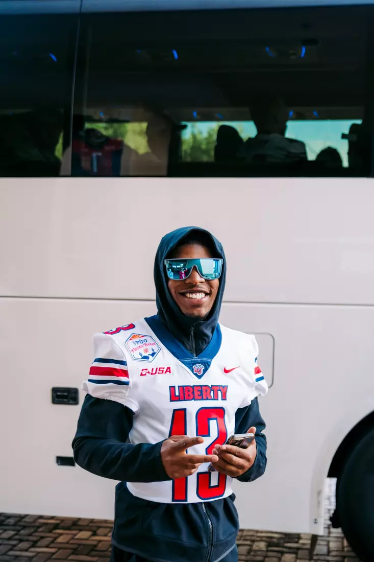 Liberty Football Pep Rally for Fiesta Bowl on December 30th, 2023. (Photo by Cassidy Paxton)