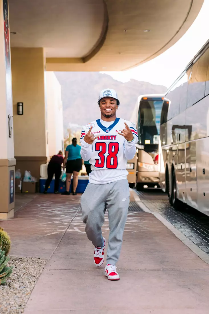Liberty Football Pep Rally for Fiesta Bowl on December 30th, 2023. (Photo by Cassidy Paxton)