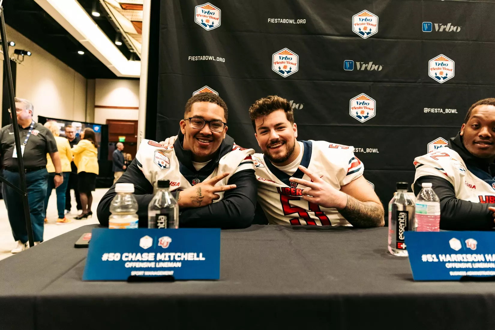 Liberty Football Pep Rally for Fiesta Bowl on December 30th, 2023. (Photo by Cassidy Paxton)