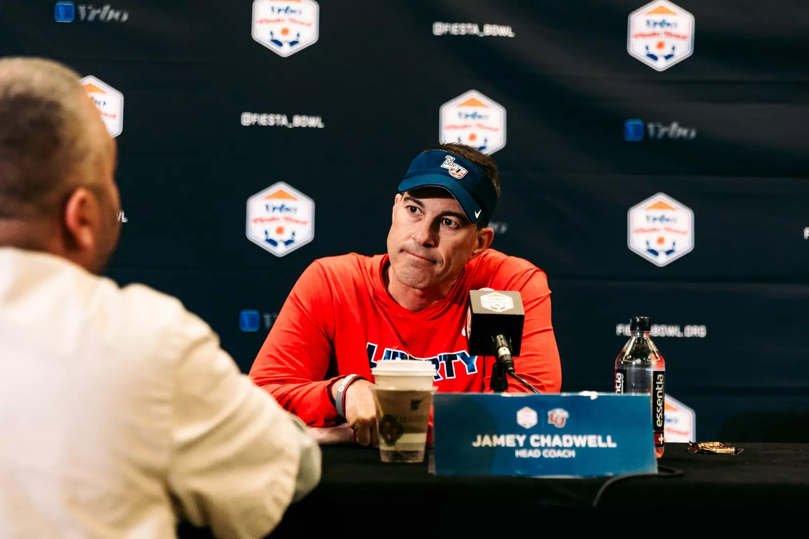 Liberty Football Pep Rally for Fiesta Bowl on December 30th, 2023. (Photo by Cassidy Paxton)