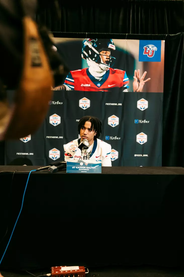 Liberty Football Pep Rally for Fiesta Bowl on December 30th, 2023. (Photo by Cassidy Paxton)