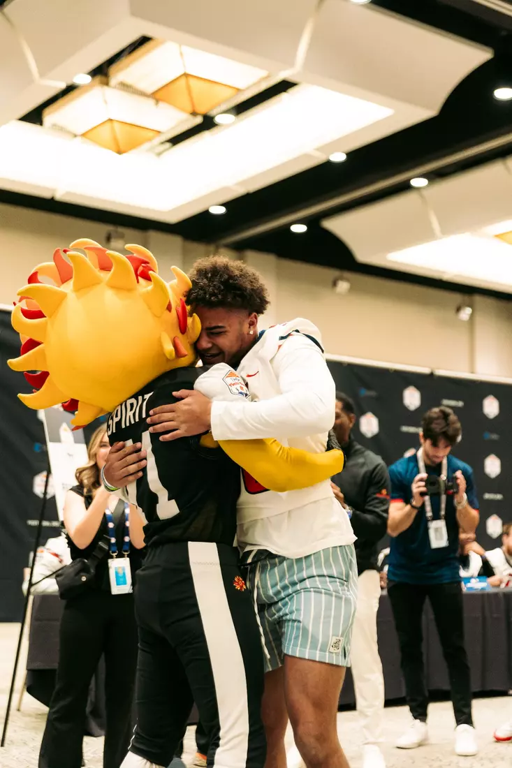 Liberty Football Pep Rally for Fiesta Bowl on December 30th, 2023. (Photo by Cassidy Paxton)