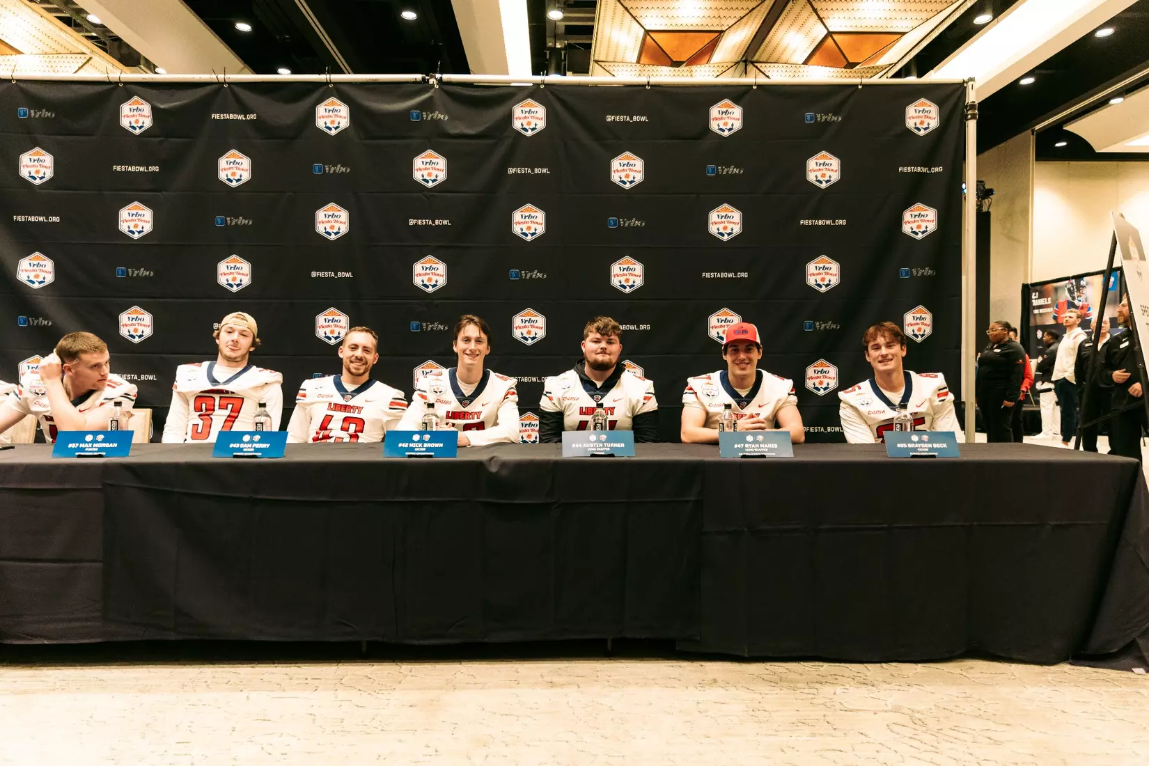 Liberty Football Pep Rally for Fiesta Bowl on December 30th, 2023. (Photo by Cassidy Paxton)