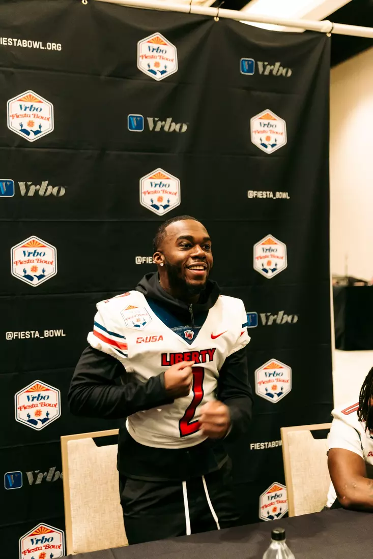Liberty Football Pep Rally for Fiesta Bowl on December 30th, 2023. (Photo by Cassidy Paxton)
