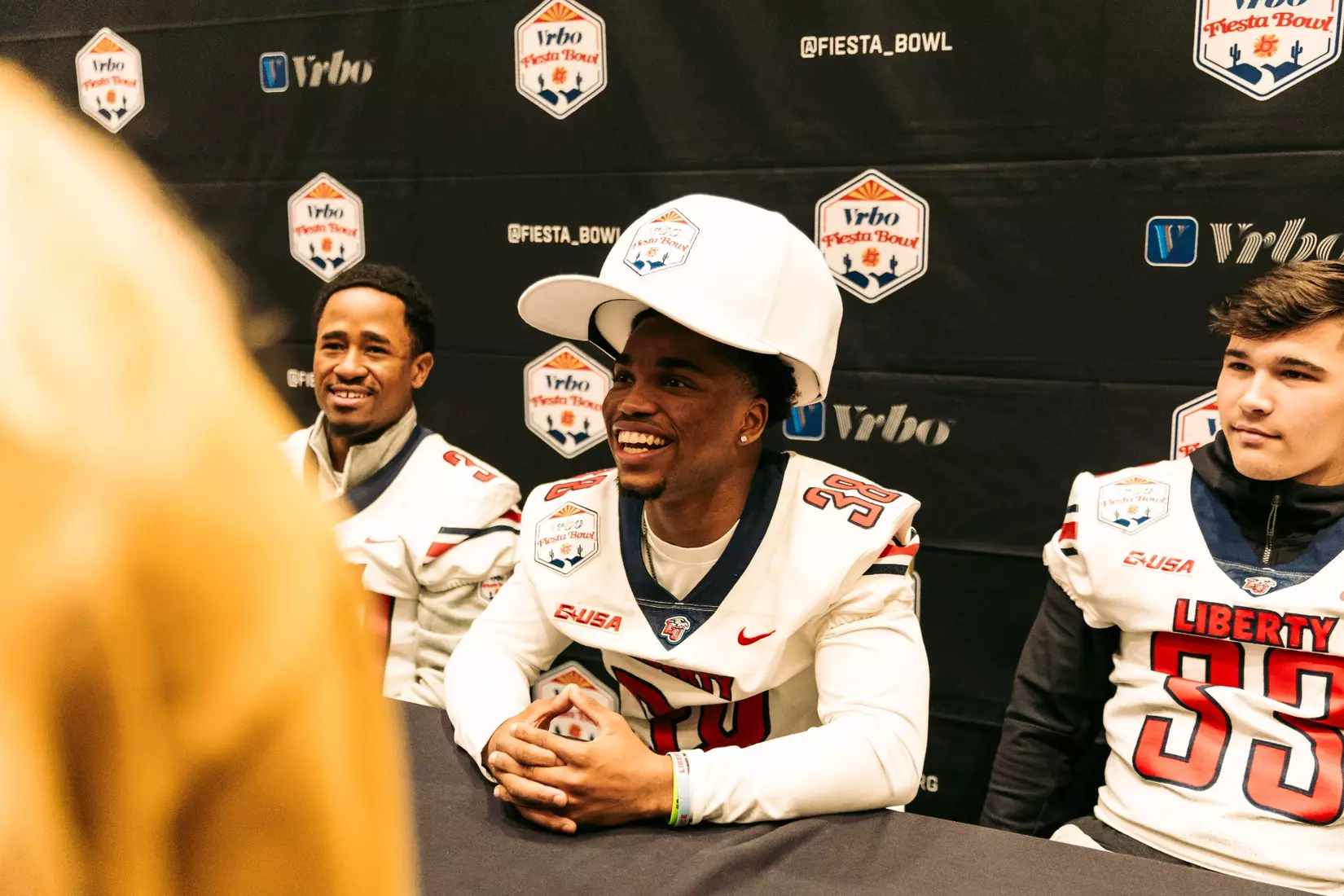 Liberty Football Pep Rally for Fiesta Bowl on December 30th, 2023. (Photo by Cassidy Paxton)