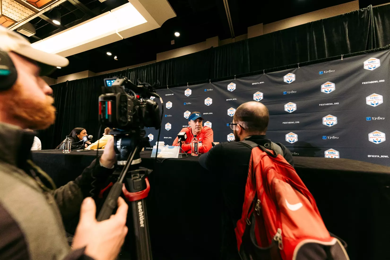 Liberty Football Pep Rally for Fiesta Bowl on December 30th, 2023. (Photo by Cassidy Paxton)