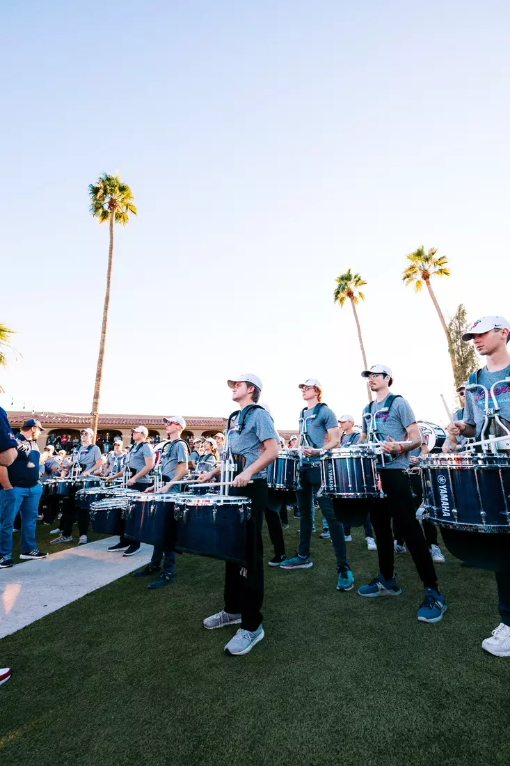 Liberty Football Pep Rally for Fiesta Bowl on December 30th, 2023. (Photo by Cassidy Paxton)