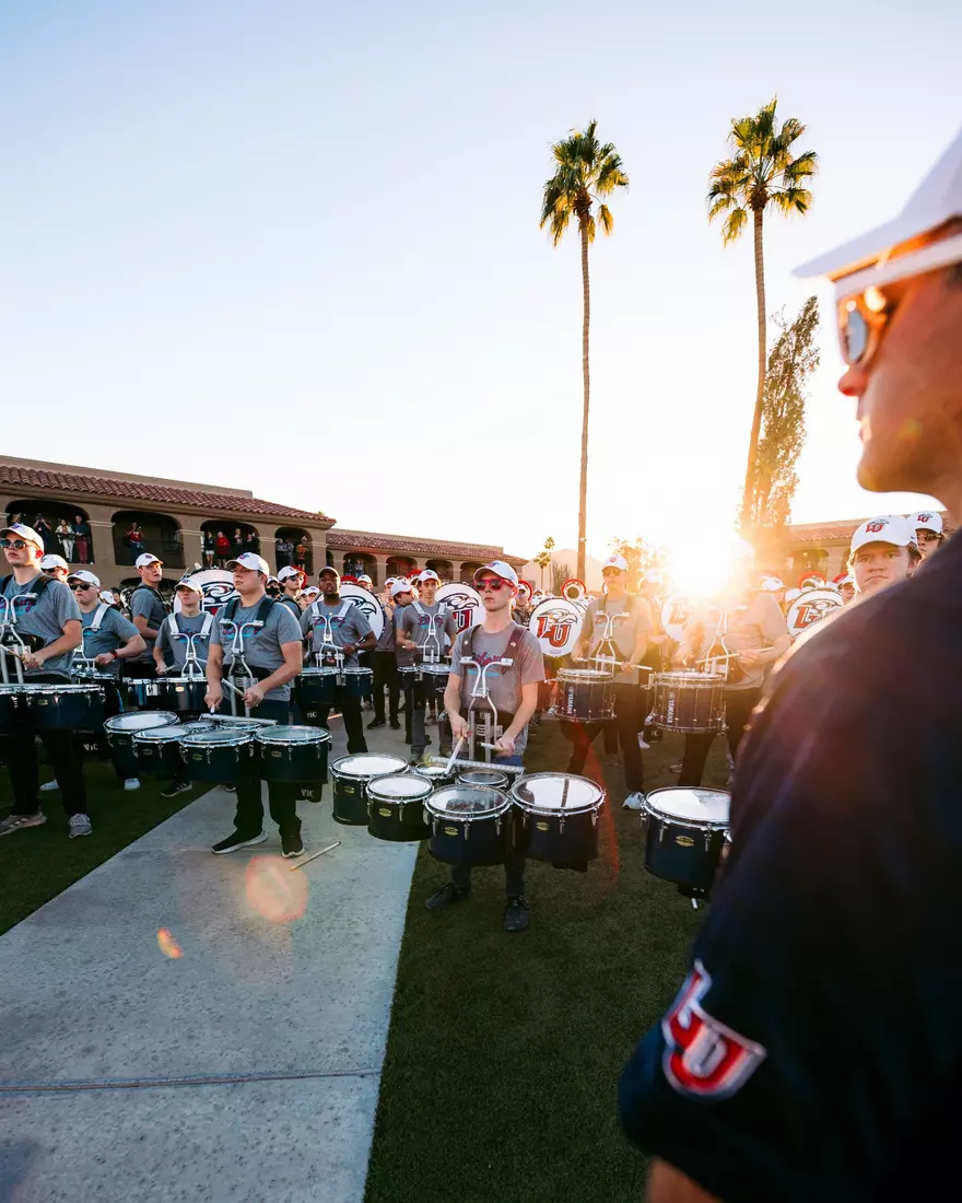 Liberty Football Pep Rally for Fiesta Bowl on December 30th, 2023. (Photo by Cassidy Paxton)
