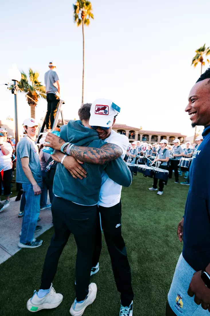 Liberty Football Pep Rally for Fiesta Bowl on December 30th, 2023. (Photo by Cassidy Paxton)