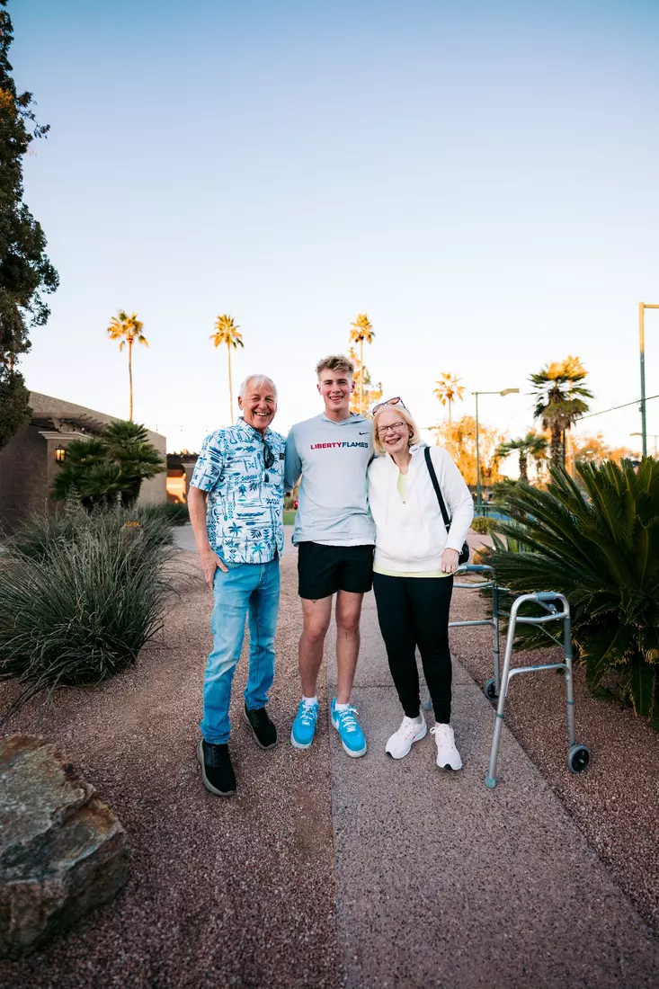 Liberty Football Pep Rally for Fiesta Bowl on December 30th, 2023. (Photo by Cassidy Paxton)