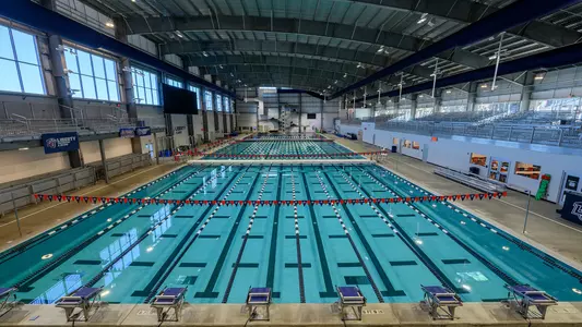 Updated facilities photos of the Liberty Natatorium are taken on November 23, 2022. (Photo by Joel Coleman)