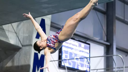 Liberty hosts a Swim Meet against VMI at the Liberty Natatorium on January 13, 2023. (Photo by Matt Reynolds)