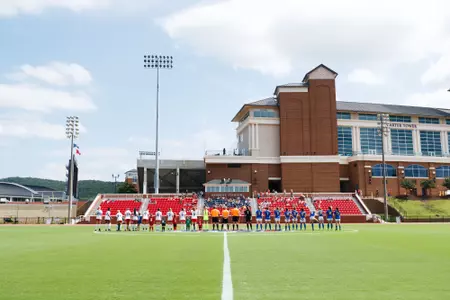 Women's Soccer takes on University of Pittsburg in Osborne Stadium on September 15, 2019 (Photo by Gabrielle Calhoun)