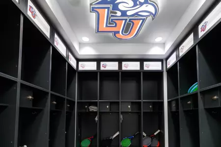 Updated indoor facility photos of the Liberty Indoor Tennis Center are photographed on August 18, 2021. (Photo by Andrew Snyder)