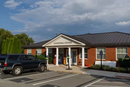 Campus buildings are photographed for Google maps on September 21, 2022. (Photographed by Eva Soderstrom)