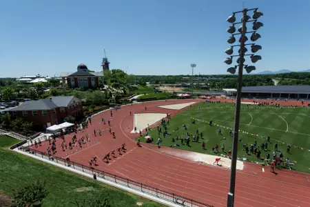 Liberty University hosts the Twilight Qualifier for Track and Field at the Osborne Stadium on May 3, 2017. (Photo by Joel Coleman)