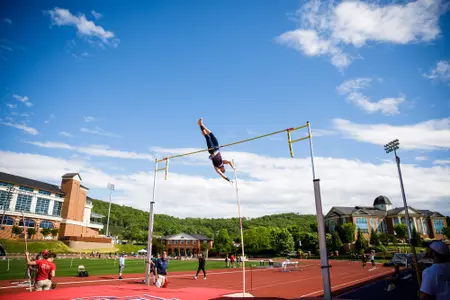 Liberty Hosts the Outdoor Track & Field Twilight Qualifier at the Matthes-Hopkins Track on May 5, 2021. (Photo by Andrew Snyder)