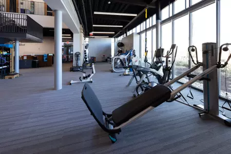 The Athletic Training Room of the LAC is photographed on March 29, 2023. (Photo by Matt Reynolds)