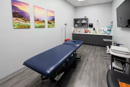 The Athletic Training Room of the LAC is photographed on March 29, 2023. (Photo by Matt Reynolds)