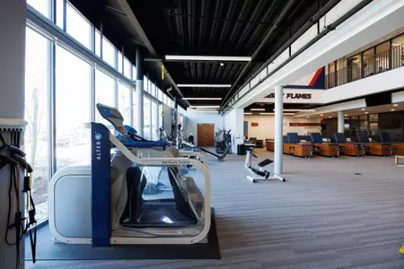 The Athletic Training Room of the LAC is photographed on March 29, 2023. (Photo by Matt Reynolds)